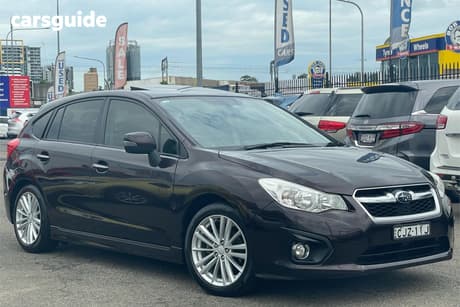 Red 2012 Subaru Impreza Hatchback 2.0I-S (Awd)