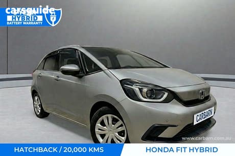 Silver 2020 Honda Fit Hatch E:HEV