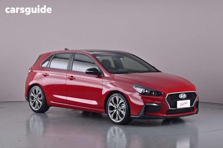 Red 2022 Hyundai I30 Hatchback N Line Premium