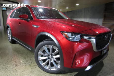 Red 2025 Mazda CX-90 Wagon D50E Gt