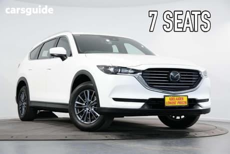 White 2022 Mazda CX-8 Wagon Sport (Fwd)