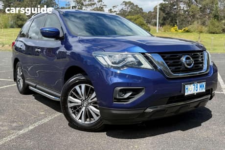 Blue 2017 Nissan Pathfinder Wagon St (4X2)