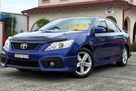 Blue 2013 Toyota Aurion Sedan Sportivo Sx6