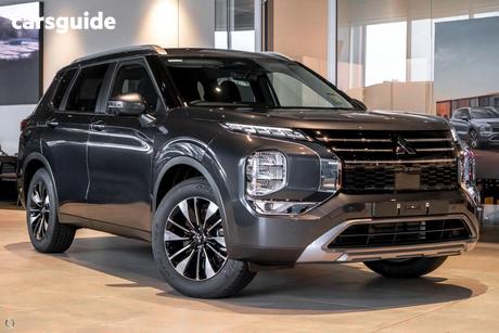Grey 2025 Mitsubishi Outlander Wagon Ls 7 Seat (Awd)