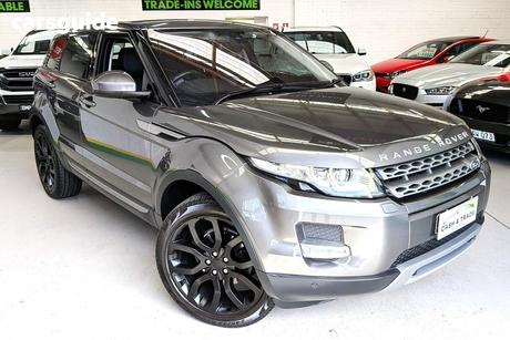 Grey 2015 Land Rover Range Rover Evoque Wagon Sd4 Prestige
