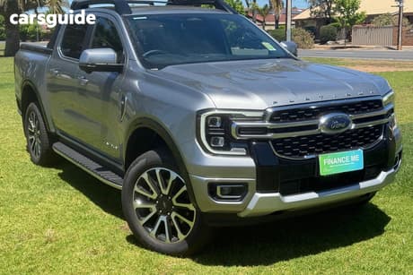 Silver 2025 Ford Ranger Double Cab Pick Up Platinum 3.0 (4X4)