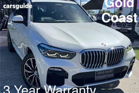White 2019 BMW X5 Wagon Xdrive 30D