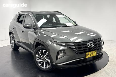 Grey 2021 Hyundai Tucson Wagon Elite (Awd)