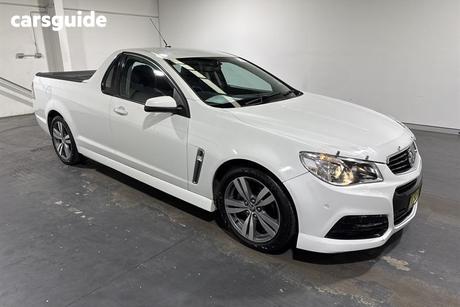 White 2015 Holden UTE Utility Sv6