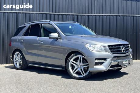 Grey 2012 Mercedes-Benz ML250 Wagon Cdi Bluetec (4X4)