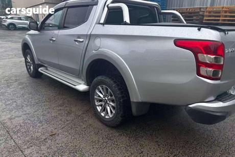 Silver 2018 Mitsubishi Triton Dual Cab Utility Glx (4X4)