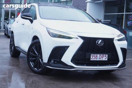 White 2022 Lexus NX350H Wagon F Sport Hybrid Awd