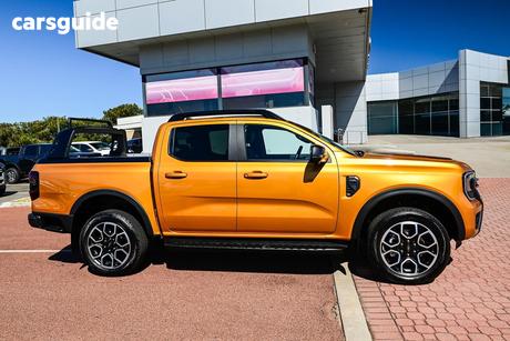 Yellow 2025 Ford Ranger Double Cab Pick Up Wildtrak 3.0 (4X4)