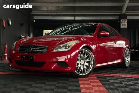 Red 2007 Nissan Skyline Coupe IFINITY G37S CKV36 2DR COUPE 7SP AUTO 3.7I