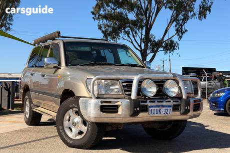 Gold 2005 Toyota Landcruiser Wagon Gxl (4X4)