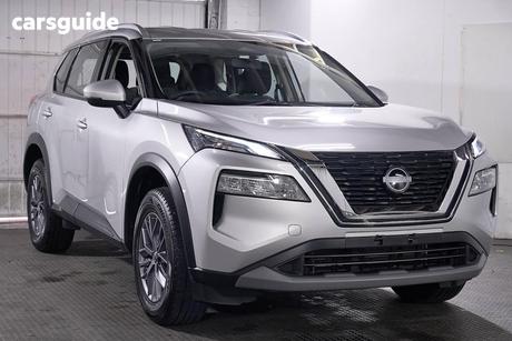 Silver 2023 Nissan X-Trail Wagon St (4Wd) 7 Seat