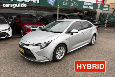 Silver 2022 Toyota Corolla Sedan Ascent Sport Hybrid