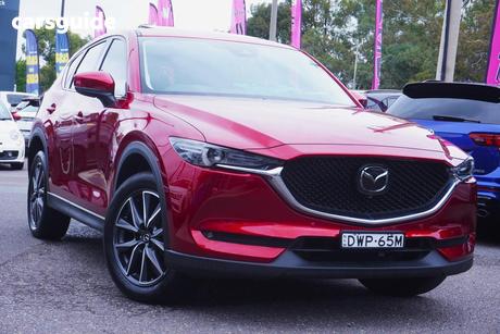 Red 2018 Mazda CX-5 Wagon Akera (4X4)