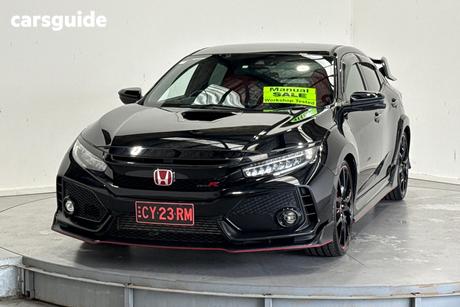 Black 2017 Honda Civic Hatchback Type R