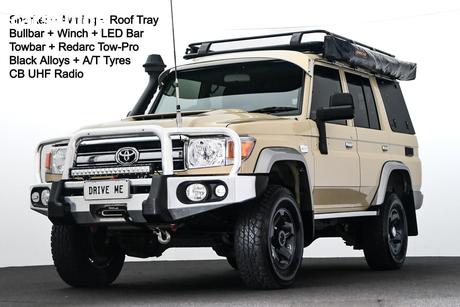 Beige 2019 Toyota Landcruiser Wagon Gxl (4X4)