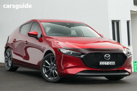Red 2019 Mazda 3 Hatchback G25 Gt