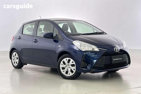 Blue 2019 Toyota Yaris Hatchback Ascent