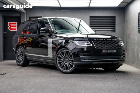 Black 2019 Land Rover Range Rover SUV VOGUE SDV8 (250KW) LG MY19