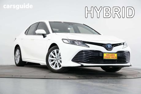White 2020 Toyota Camry Sedan Ascent
