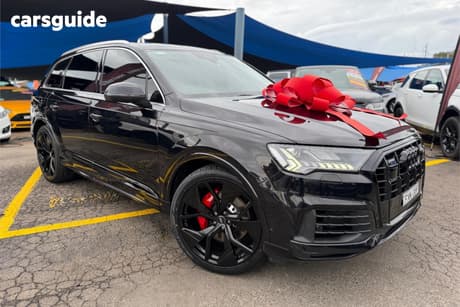 Black 2021 Audi Q7 Wagon 45 Tdi Quattro Mhev