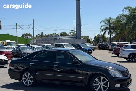 Black 2006 Toyota Crown Sedan ATHLETE