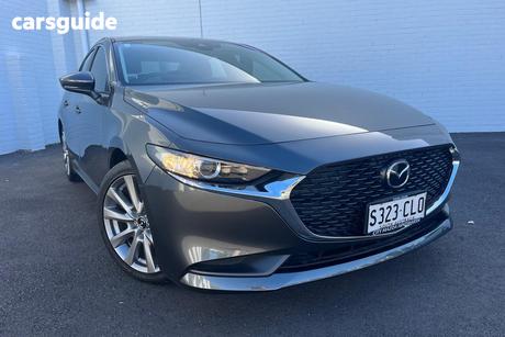 Grey 2021 Mazda 3 Sedan G20 Evolve