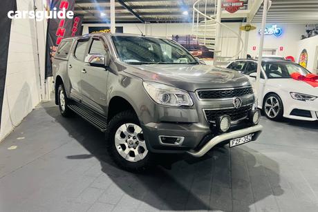 Grey 2014 Holden Colorado Crew Cab Pickup Ltz (4X4)