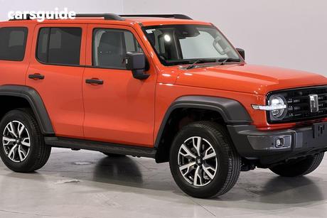 Orange 2025 GWM Tank 300 Wagon Ultra Diesel