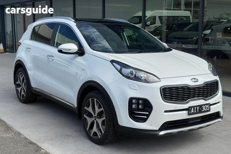 White 2016 Kia Sportage Wagon Platinum (Awd)