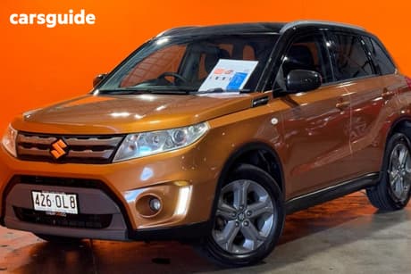 Orange 2016 Suzuki Vitara Wagon Rt-S