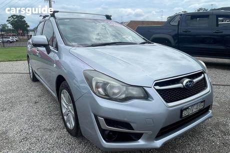 Silver 2016 Subaru Impreza Sedan 2.0I (Awd)