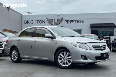 Silver 2007 Toyota Corolla Sedan Ultima