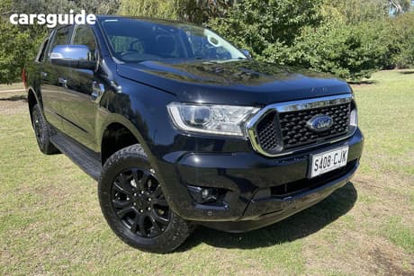 Black 2021 Ford Ranger Double Cab Chassis Xlt 3.2 (4X4)