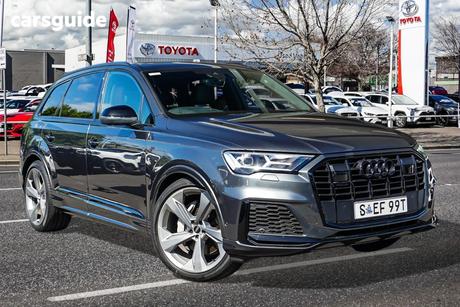 Grey 2022 Audi Q7 Wagon 55 Tfsi S Line Quattro Mhev