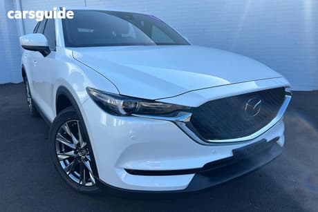 White 2021 Mazda CX-5 Wagon Akera (Awd)