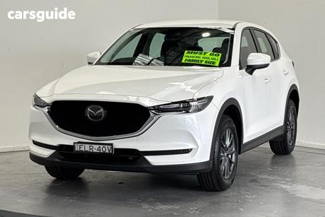 White 2021 Mazda CX-5 Wagon Maxx Sport (Fwd)