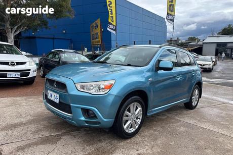 Blue 2011 Mitsubishi ASX Wagon Aspire (4Wd)