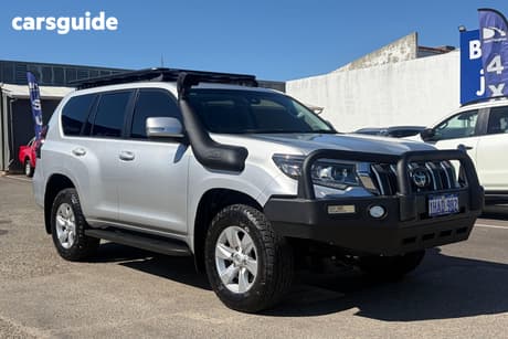 Silver 2020 Toyota Landcruiser Prado Wagon Gxl