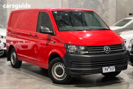 Red 2018 Volkswagen Transporter Van Tdi 340 Crewvan Swb