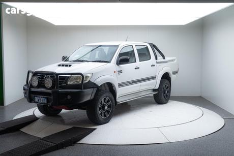 White 2011 Toyota Hilux Dual Cab Pick-up Sr (4X4)