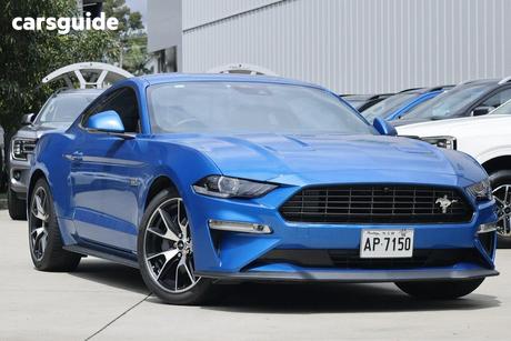 Blue 2021 Ford Mustang Fastback 2.3 Gtdi
