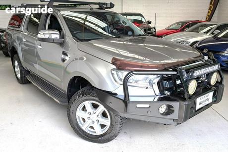Silver 2016 Ford Ranger Dual Cab Utility Xlt 3.2 (4X4)