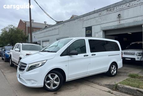 White 2016 Mercedes-Benz Valente Wagon 116 Bluetec