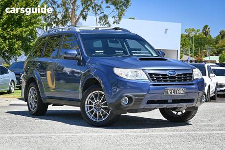 Blue 2011 Subaru Forester Wagon S-Edition