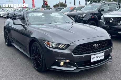 Grey 2016 Ford Mustang Convertible 2.3 Gtdi